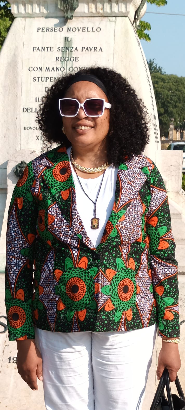 Multicolor Ankara Suit
